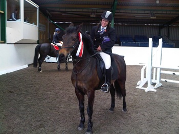 Kalie Sherry Wins 90cms British Showjumping Club Class at Brook Farm TC Kalie Sherry Wins 90cms British Showjumping Club Class at Brook Farm TC